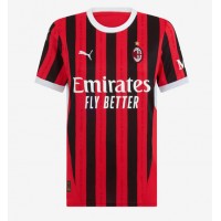 Dámy Fotbalový dres AC Milan Alvaro Morata #7 2024-25 Domácí Krátký Rukáv